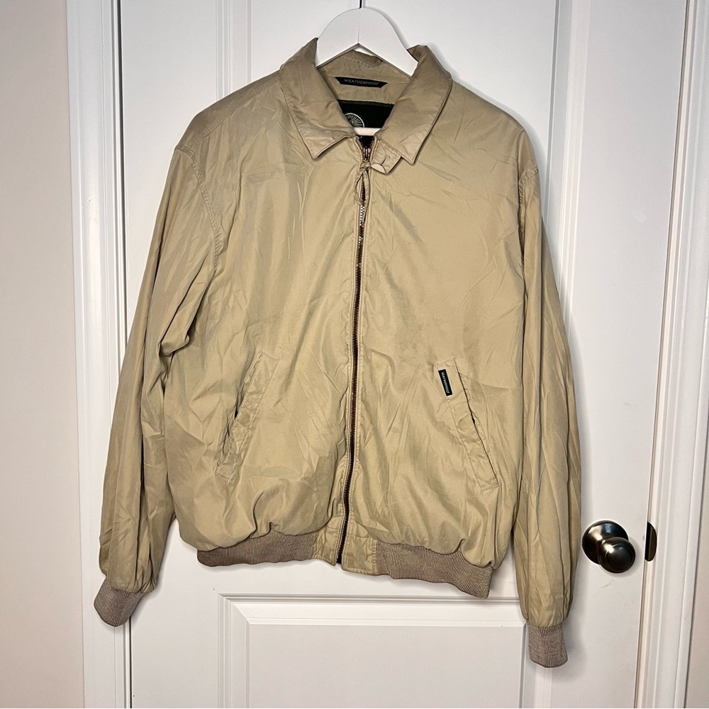 Weatherproof Men's Tan Lightweight Jacket